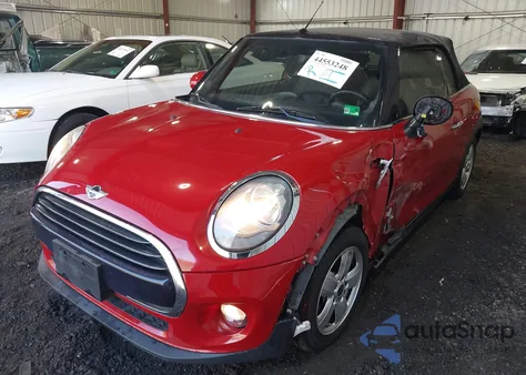2016 Mini Convertible Cooper z USA, uszkodzony, nr VIN WMWWG5C53G3A83068